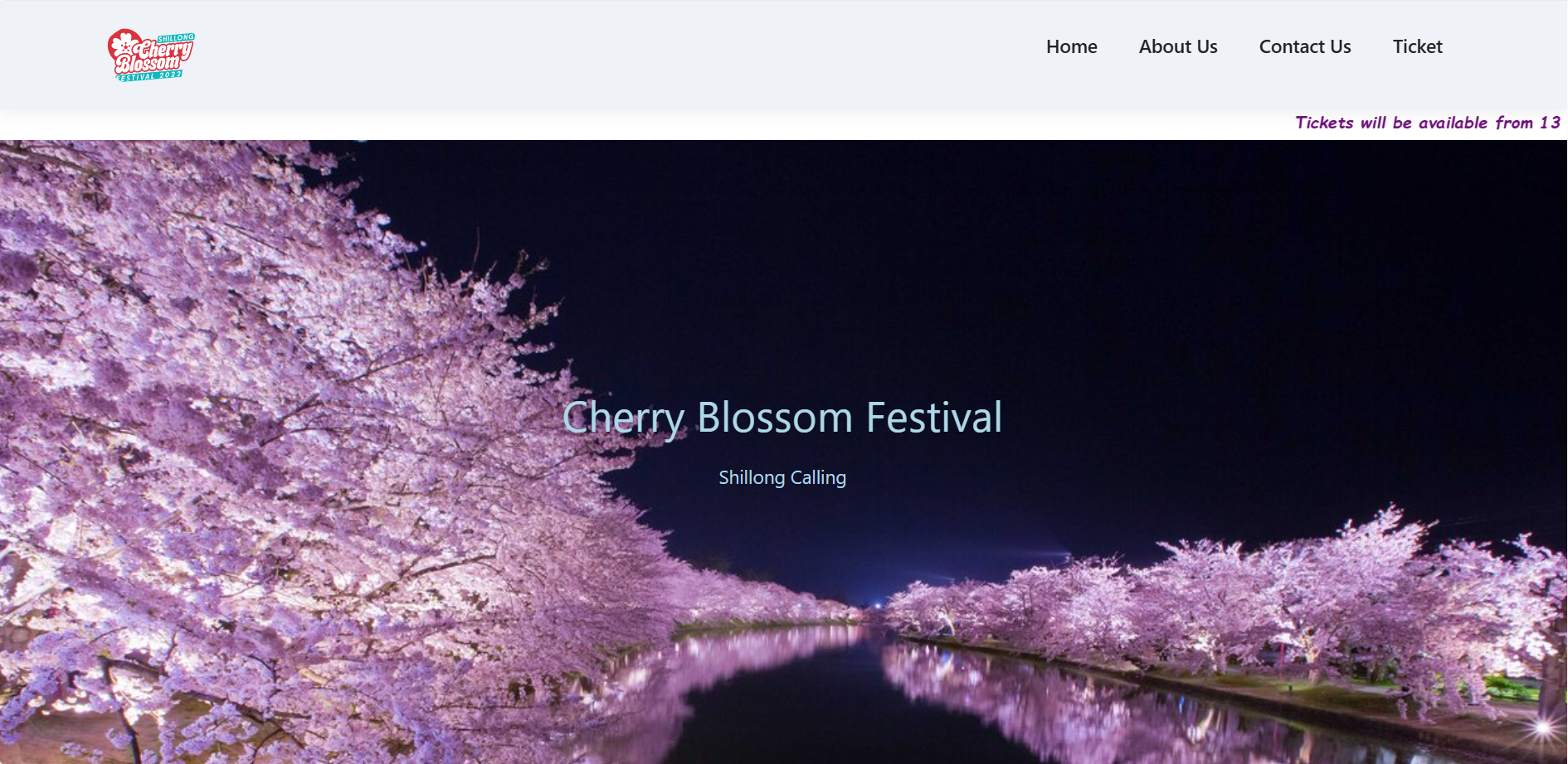 Cherry Blossom Home Page