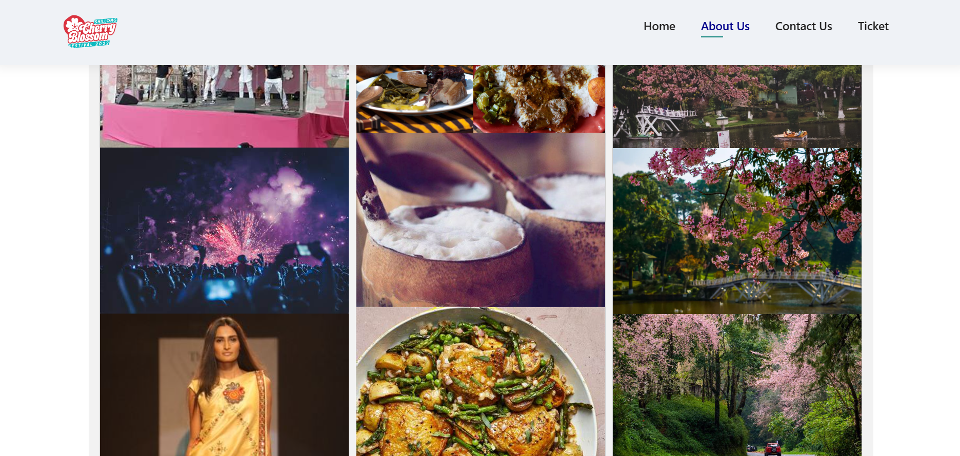 Cherry Blossom gallery Page